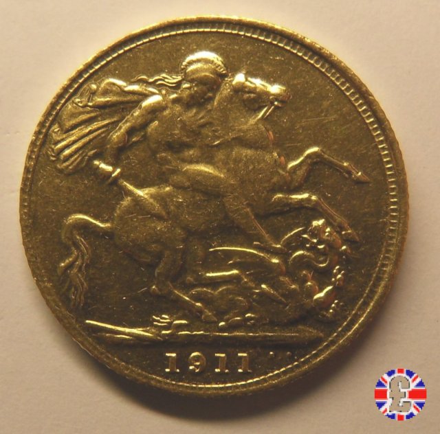 1 sovereign 1911 (London)