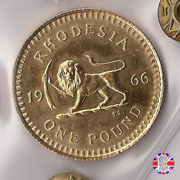 1 pound 1966 (London)