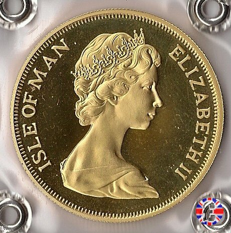 5 pounds - Elizabeth II 1979 (Pobjoy Mint)