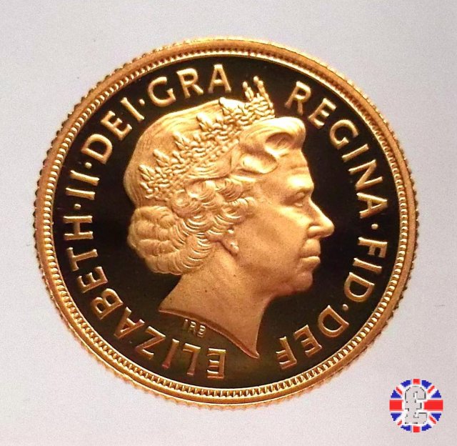 1 sovereign - tipo diadema anziana 2010 (Royal Mint, Llantrisant)