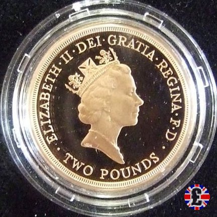 2 pounds - 1995 commemorativa 2^ guerra mondiale 1995 (Royal Mint, Llantrisant)