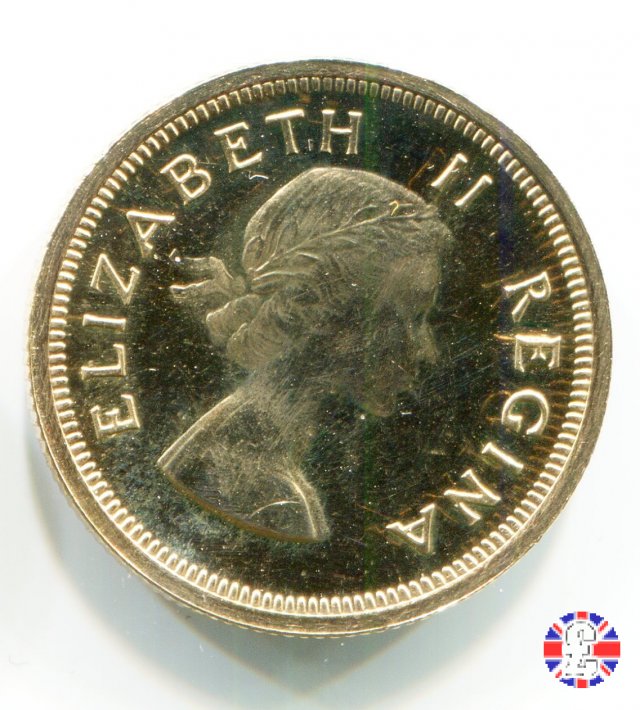 1 pound - Elizabeth II 1956 (Pretoria)