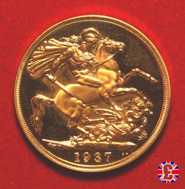 2 sovereigns 1937 (London)