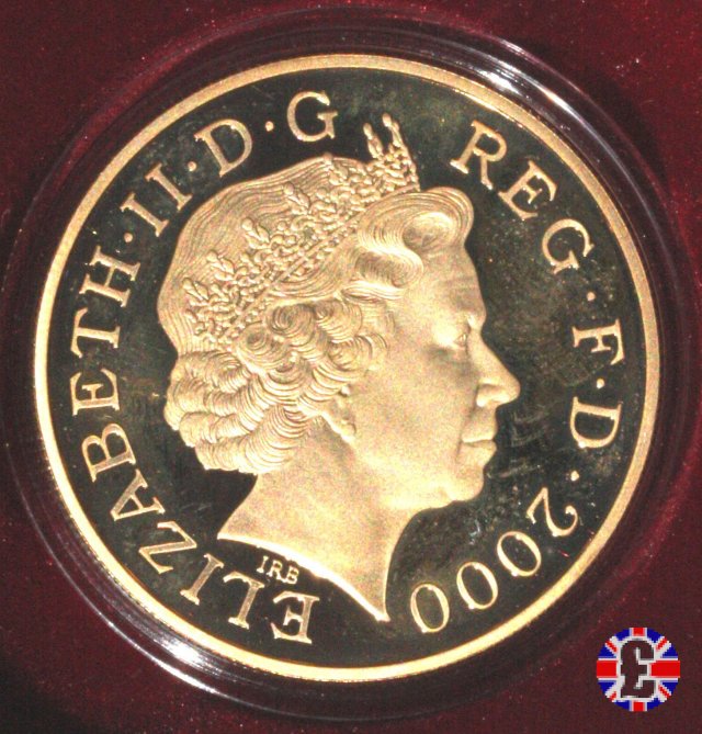 5 pounds - Queen Mother centenery - 2000 2000 (Royal Mint, Llantrisant)