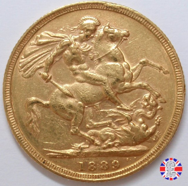 1 sovereign - tipo giubileo 1889 (London)