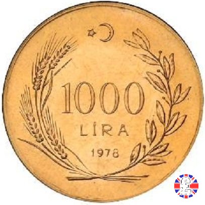 1000 lira - fao 1978 1978