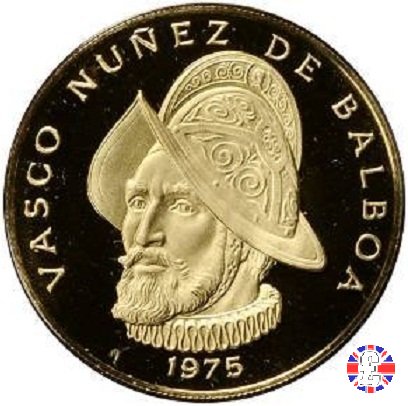 100 balboas - vasco nuñez 1975 (Franklin)