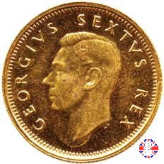 1/2 pound - George VI 1952 (Pretoria)