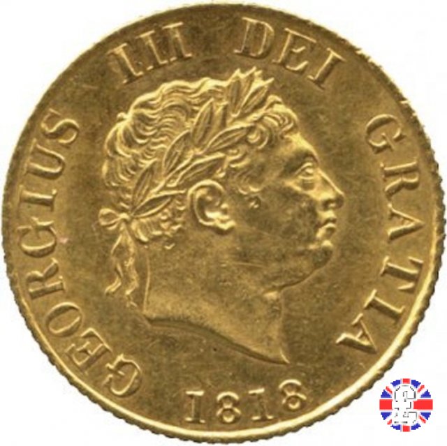 1/2 sovereign 1818 (London)