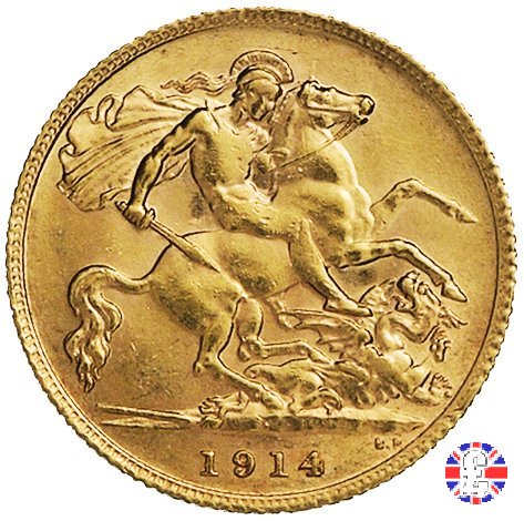 1/2 sovereign 1914 (London)