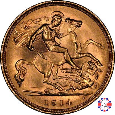 1/2 sovereign 1914 (Sydney)