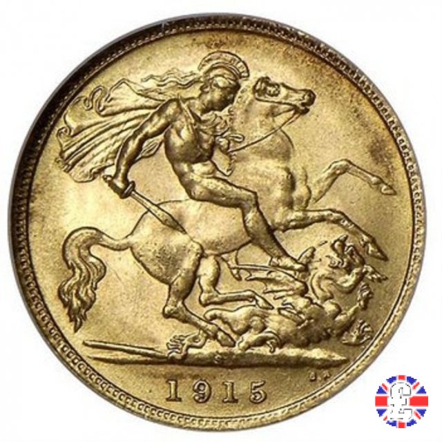 1/2 sovereign 1915 (Sydney)