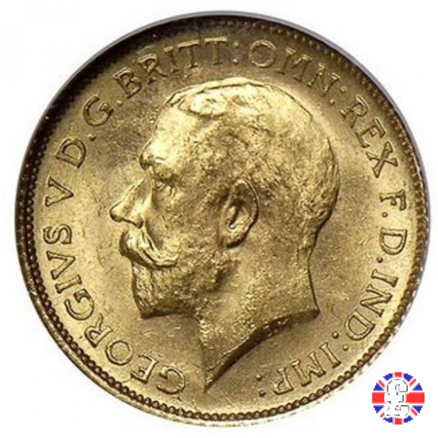 1/2 sovereign 1916 (Sydney)