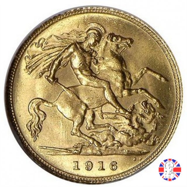 1/2 sovereign 1916 (Sydney)