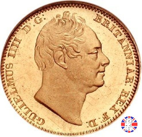 1/2 sovereign - diametro 19 1831 (London)