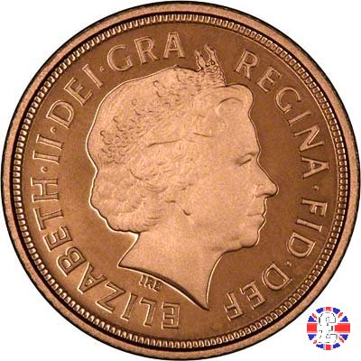 1/2 sovereign - tipo diadema anziana 2011 (Royal Mint, Llantrisant)