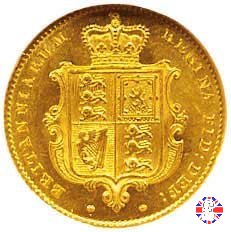 1/2 sovereign - tipo giovane 1850 (London)