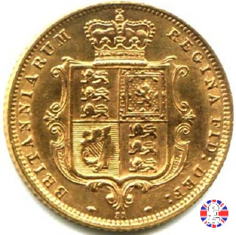 1/2 sovereign - tipo giovane 1873 (London)