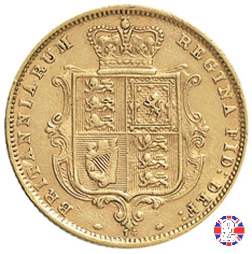 1/2 sovereign - tipo giovane 1876 (London)