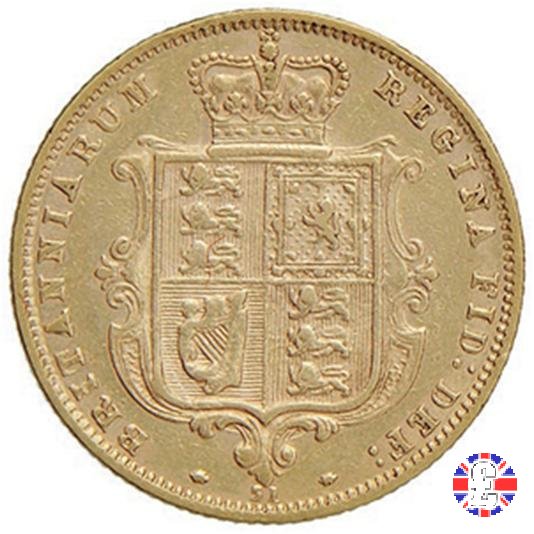 1/2 sovereign - tipo giovane 1878 (London)