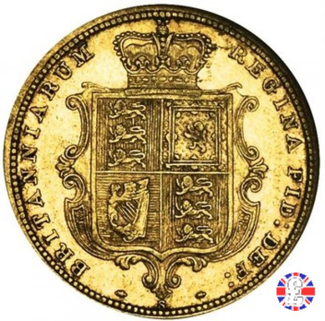 1/2 sovereign - tipo giovane 1881 (Sydney)