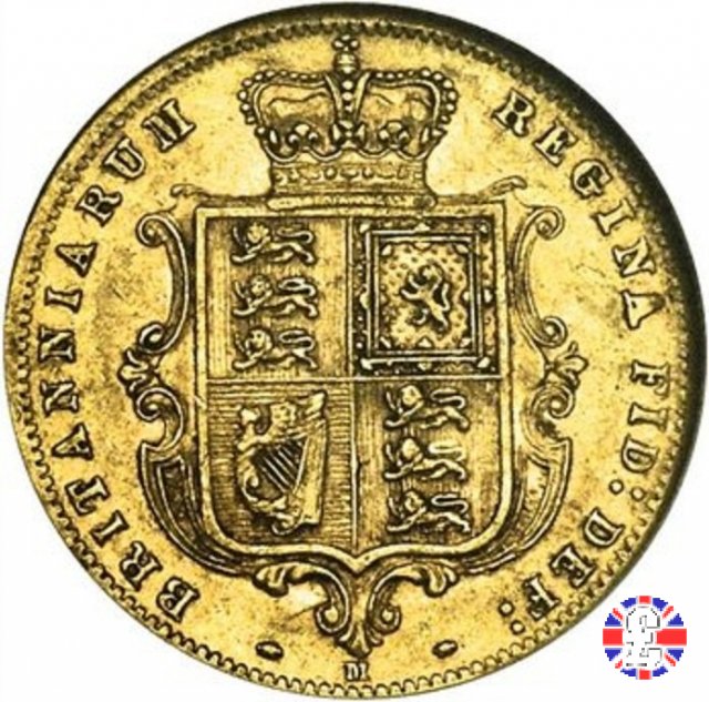 1/2 sovereign - tipo giovane 1882 (Melbourne)