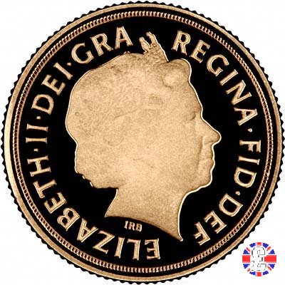 1/4 sovereign 2010 (Royal Mint, Llantrisant)