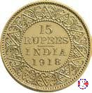 15 rupie 1918 (Bombay)