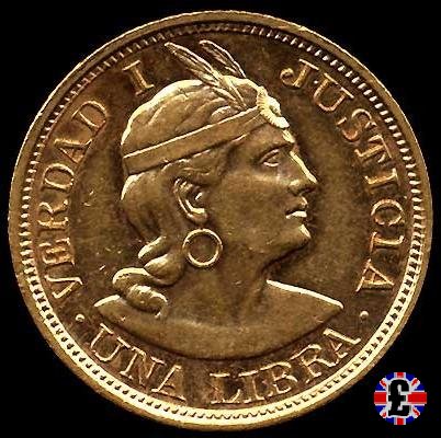 1 libra 1916 (Lima)