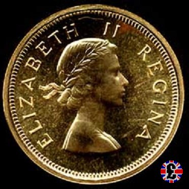 1 pound - Elizabeth II 1953 (Pretoria)