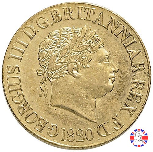 1 sovereign 1820 (London)