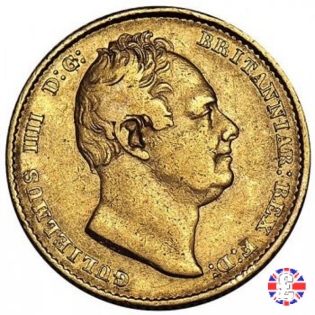 1 sovereign 1833 (London)