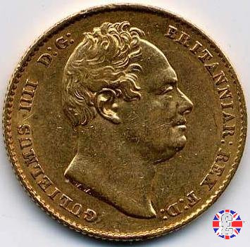 1 sovereign 1833 (London)