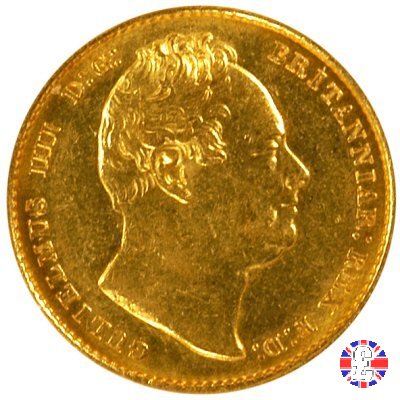 1 sovereign 1837 (London)