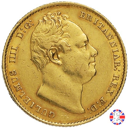 1 sovereign 1837 (London)