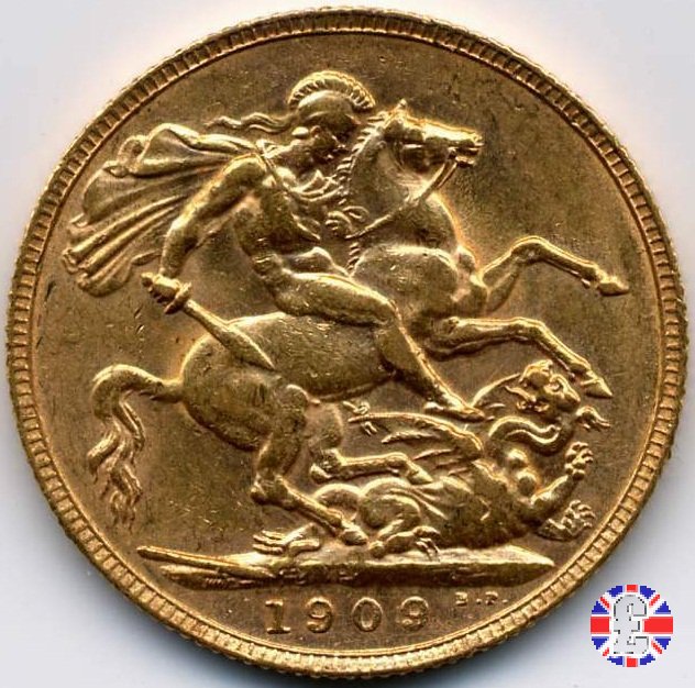 1 sovereign 1909 (Perth)