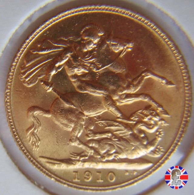 1 sovereign 1910 (London)