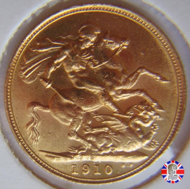 1 sovereign 1910 (Sydney)