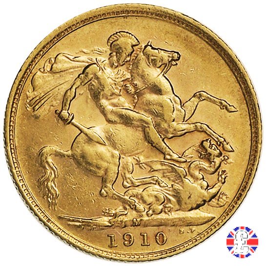 1 sovereign 1910 (Melbourne)