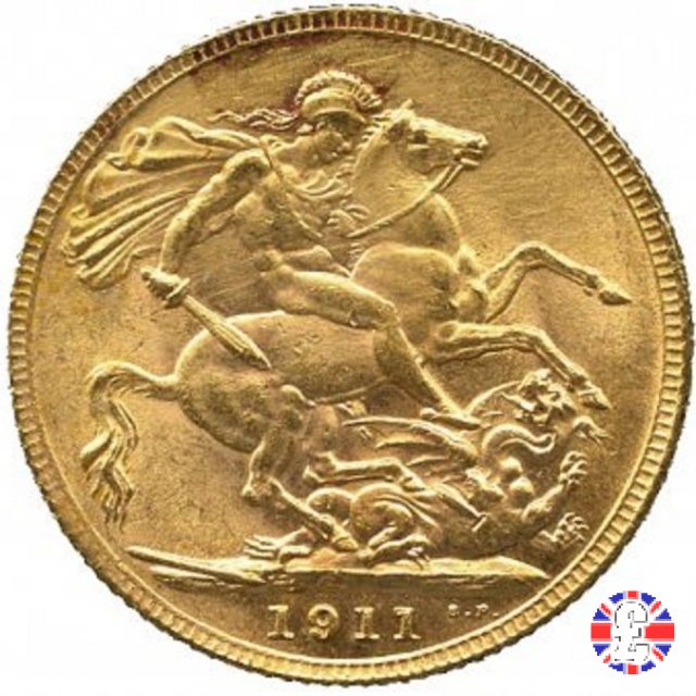 1 sovereign 1911 (London)