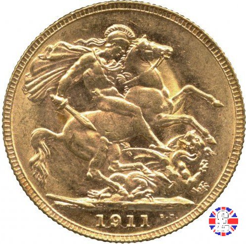 1 sovereign 1911 (Perth)