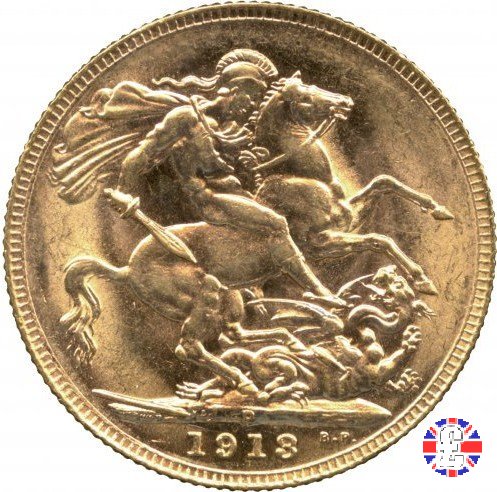 1 sovereign 1913 (Perth)