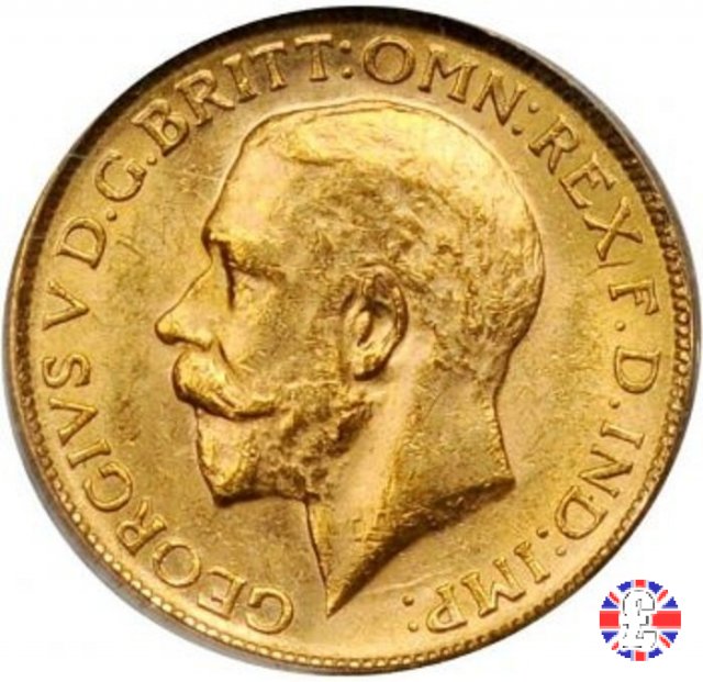 1 sovereign 1916 (Melbourne)