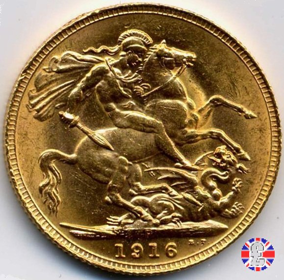 1 sovereign 1916 (Perth)