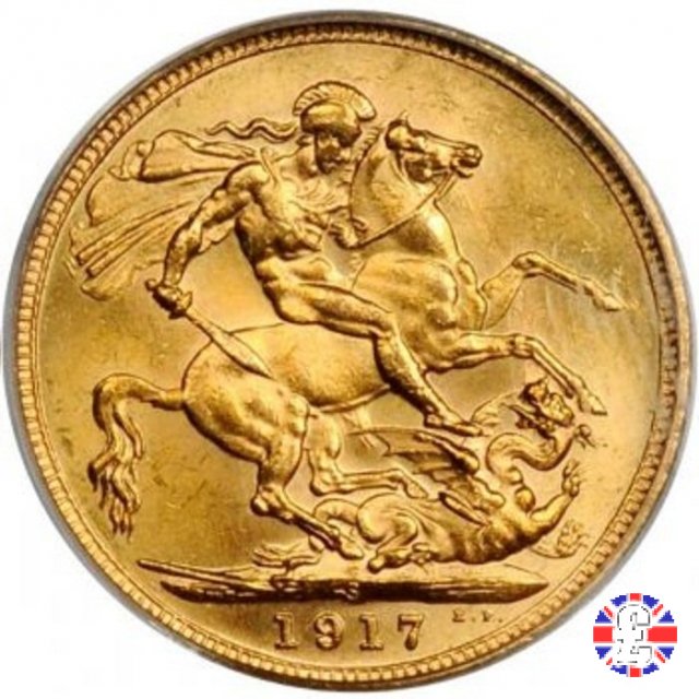 1 sovereign 1917 (Sydney)