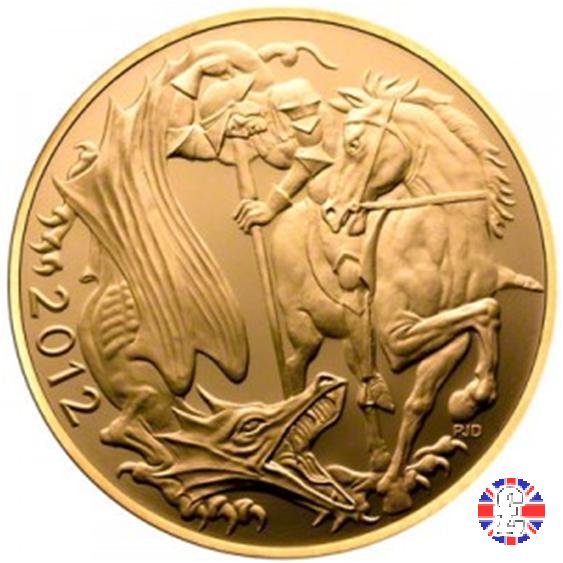 1 sovereign - giubileo di diamante 2012 2012 (Royal Mint, Llantrisant)