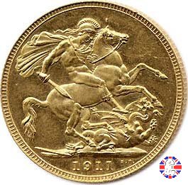 1 sovereign 1911 (London)