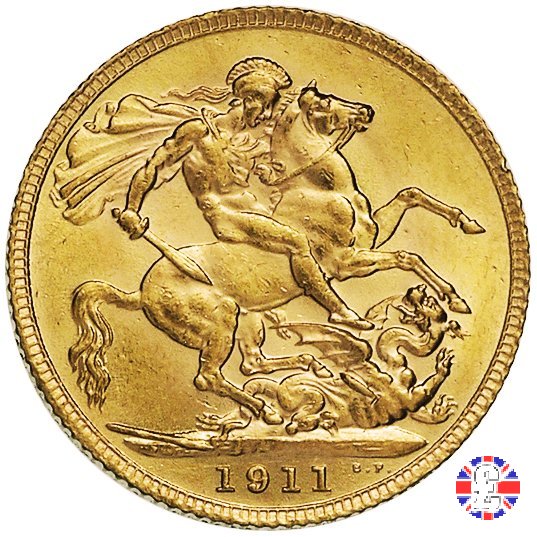 1 sovereign 1911 (London)