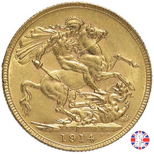 1 sovereign 1914 (Perth)