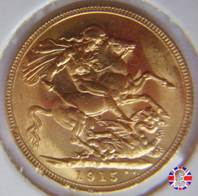 1 sovereign 1915 (Perth)